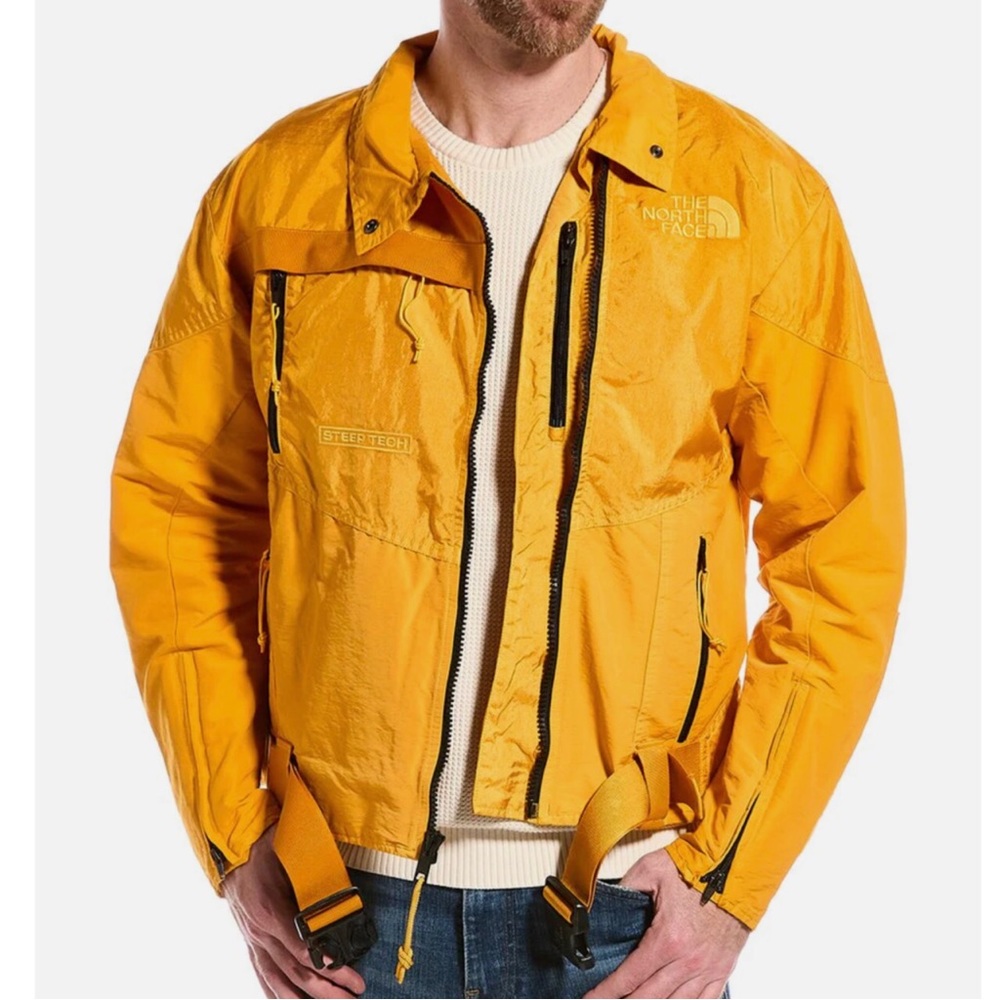 The North Face Men’s Black Series Steep Tech Jacket -Gold Yellow -M -NWT